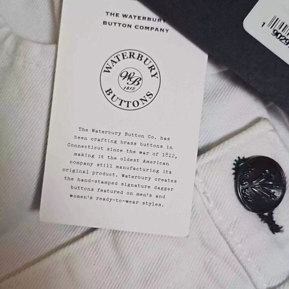 Rag & Bone White High Rise Ankle Cigarette Jeans | Size 25 (2) - Picture 12 of 16